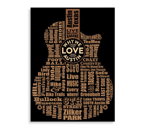 Why We Love Austin 11x14 inch Unframed Prints — RETAIL