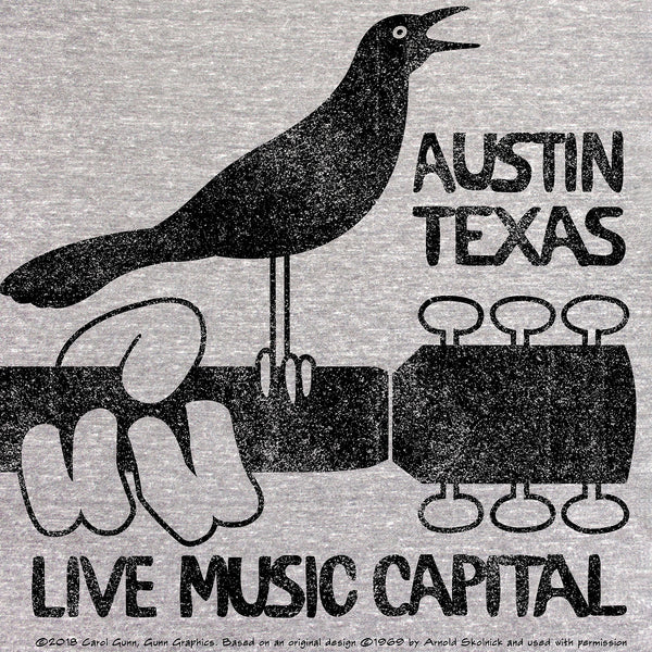 Austin Grackle Woodstock Short-Sleeve T-shirt — RETAIL