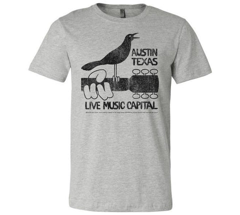 Austin Grackle Woodstock Short-Sleeve T-shirt — WHOLESALE